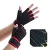 Guantes de fitness para primavera y verano, antideslizantes y cómodos, guantes de gimnasio de medio dedo para hombres y mujeres, muñequeras deportivas para levantamiento de pesas con mancuernas, correas de muñeca extendidas