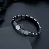 Pulsera Transfronteriza de Acero de Titanio para Hombres, No se Desvanece, Lujo Ligero, Sensación de Alta Gama, Joyería Versátil Hip-Hop, Accesorios Retro Simples y Únicos para Mujeres