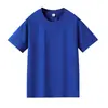 25 Camiseta Solona Pesada de Verão Masculina Solta Feminina Casual Versátil Fresca Seda Gelada Antibacteriana Cor Sólida Ombro Manga Curta