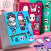 Novos Adesivos de Quebra-Cabeça Kpop Hunter com 18 Peças Brinquedos Educativos Artesanais Divertidos para Crianças com Adesivos de Vestir