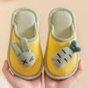 Pantufas Infantis Pai-Filho para Todas as Estações, Pantufas Silenciosas Antiderrapantes para Casa Interna de Meninas, Pantufas de Algodão e Linho Respiráveis para Meninos para Todas as Estações
