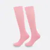 Calcetines de Compresión Deportivos de Color Sólido Transfronterizos Calcetines para Mujer Calcetines Elásticos Calcetines de Compresión Calcetines para Ciclismo al Aire Libre Venta al por Mayor