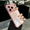 Adecuado para iPhone18Promax Funda de Cristal Corning para Teléfono Móvil Modelo Nuevo Apple 17 Color Sólido Cubierta Protectora Anti-Caída en Cuatro Esquinas