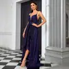 2026 Novo Estilo Vestido Longo de Cerimônia, Formatura, Festa de Aniversário, Sem Alças, Lantejoulas