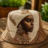 Colección de sitios web independientes transfronterizos nuevos de 2026: Sombrero de pescador y sombrero para el sol versátiles de arcoíris con estampado digital 3D y bordado acolchado, aptos para hombres y mujeres
