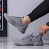 Nuevos Zapatos Casuales de Lona para Hombre Otoño 2025 Sin Cordones Slip-Ons Transpirables Zapatos de Moda con Cordones para Hombre