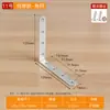 Soporte de Ángulo de Acero Inoxidable Tipo TL Ángulo Recto de 90 Grados Soporte de Estante Triángulo Hierro Soporte Mesa Silla Ferretería Conectores