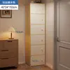 Gabinete pequeño de almacenamiento, gabinete de almacenamiento, sala de estar, dormitorio, gabinete de almacenamiento de pared con puerta de gabinete, pared, gabinete pequeño estrecho, estante de piso