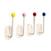Gancho para Baño, Sin Taladro, Adhesivo Fuerte, Resistente, Sin Marcas, para Colgar Ropa Detrás de la Puerta, Gancho Adhesivo para Pasadores de Cabello de Baño, Montado en Pared