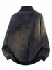 Chaqueta ACU para Hombre con Cuello Alto de Canalé Pesado Estilo Americano Hombres Nuevo Producto Otoño/Invierno 2026 Chaqueta Lavada con Bloques de Color Retro Hombres