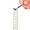 Régua de Ferro Xiaoyuer Régua de Aço Inoxidável 15Cm/20Cm/30Cm Ferramenta de Medição Espessada Aço Régua Longa Desenho