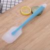 Herramientas para hornear, raspador de silicona integrado resistente a altas temperaturas, espátula para crema, espátula para turrón, raspador para remover