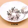 Hebilla para Bufanda de Tres Anillas Estilo Coreano Versátil Personalizada Sencilla de Alta Gama Hebilla para Bufanda Cuadrada Grande Hebilla para Chal Accesorios para Bufanda Hebilla