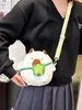 Mochila Pequeña Cruzada de Dibujos Animados 2026 para Mujer, Bolso de Oso, Bolso de Hombro de Capibara, Bolso Cruzado Versátil Casual