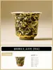 Juego de Tazas de Té de Plata Chapada en Oro Fábrica 999, Juego de Té Kung Fu Estrella Brillante Dragón, Taza de Maestro Personalizada, Taza de Té Individual, Tazón de Té