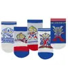 Calcetines finos de primavera y verano para niños, calcetines de barco transpirables de dibujos animados, calcetines de tubo de malla para niños y niñas, tallas grande, mediana y pequeña, fabricantes