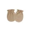 Conjunto de Gorro y Manoplas para Bebé Niña Recién Nacida Gorro de Hospital Gorro con Lazo Guantes de Bebé 0-6 Meses Gorro