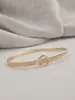 Pulsera de Zirconia en Forma de Corazón Estilo Francés, Lujo Ligero y Diseño de Nicho Exquisito, Regalo para Novia, Joyería Versátil en Forma de Corazón