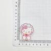 Accesorios DIY de Sanrio Kuromi Kt Cat Japonés Collar Brillante Llavero Colgante para Mochila de Coche Accesorios