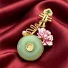 Broche Estilo Coreano Serie de Moda Broche Creativo Collar Colorido Cristal Brillante Strass Sujetador Anti-Exposición para Ropa