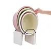 Estante para lavabo de baño sin taladro, organizador de lavabo de pared, ganchos adhesivos fuertes para el baño, estante de pared para almacenamiento en la cocina