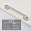 Manija de Mesita de Noche, Manija de Puerta de Armario de Dormitorio, Manija de Puerta Negra de Aleación de Aluminio, Manija Negra de Mueble de TV