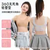 Camiseta sin mangas de soporte para niñas adolescentes, sin costuras, cómoda, a prueba de impactos, suave, agradable para la piel, etapa dos, copa inicial fija