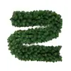 Rattan Verde Denso Simulado para Decoração de Shopping de Natal, Enfeites Transfronteiriços para Árvore de Natal, Denso e Espessado