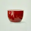Taza de té gaiwan Langhong, taza de té de cerámica de alta gama, juego de té kung fu, gaiwan de estilo chino, taza de té de pie alto