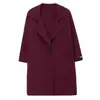 Abrigo de Lana de Primavera y Otoño para el Día de la Madre 2026 Nuevo Elegante Moda de Primavera para Mujeres de Mediana Edad y Mayores Abrigo Elegante