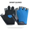 Luvas Esportivas de Meio Dedo para Primavera e Verão, Masculinas e Femininas, para Fitness, Treinamento com Pesos, Levantamento de Peso, Montanhismo ao Ar Livre e Ciclismo, Antiderrapantes e Resistentes ao Desgaste