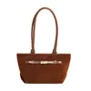 Bolsa Tote Tendência de Nicho Versão Coreana para Mulheres Outono 2025 Nova Moda Bolsa Saco Grande Capacidade Ombro Único Bolsa de Ombro