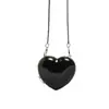 Bolso en Forma de Corazón, Moderno y Compacto, Exquisito Bolso Pequeño con Cadena Estilo Francés, Informal y Versátil, Linda Cartera para Niños