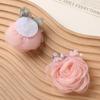 Super temperamento de fada suave malha frisada rosas DIY acessórios de cabelo artesanais corsage acessórios de roupas acessórios