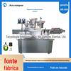 Fabricante de máquina automática de enchimento de óleos essenciais, frasco de esferas rolantes, máquina de enchimento e fechamento de perfumes e óleos essenciais