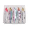 Isca Luya seis cores arremesso longo anel de água flutuante Zhu Mino 14,6cm15g laser três ganchos isca artificial bico de ataque