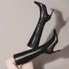 Botas longas femininas de salto alto fino, nova coleção outono e inverno 2026, botas de montaria versáteis e elegantes de bico fino