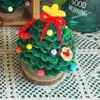 Comercio Exterior Estación Independiente Transfronteriza Nuevo Dibujo Animado Árbol de Navidad Adornos Festivos Decoración Navideña Moda Escritorio Adornos Pequeños
