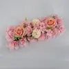 Arreglos Florales Artificiales de Rosa Cebolla para Bodas, Decoraciones con Flores de Seda, Paredes Florales de Hotel, Arreglos Florales para Pasillo, Arte Floral para Bodas