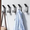 Perchero adhesivo para colgar ropa, sin agujeros, con ganchos altos y bajos, para pared, para inodoro, almacenamiento y carga