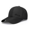 Primavera y Otoño nueva gorra de béisbol para hombre con letras bordadas sombrero para personas de mediana edad y ancianos sombrero para el sol ocio al aire libre gorra con visera para personas de mediana edad