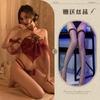 Lencería Sexy, Conjunto de Faja Bordada Estilo Antiguo, No Necesita Quitarse el Uniforme, Tentación de Deseo Puro, Pijama de Talla Grande, Lencería para Mujer