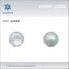 Diamantes para Manicura de Corte Rosa Octagonal Milenial, Rodajas Multifacéticas Brillantes de 8 mm de Alta Calidad, Lote de Joyería para Manicura de Forma Especial