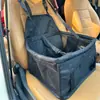 Asiento de seguridad portátil y plegable para mascotas en el coche, asiento para mascotas impermeable y resistente al desgaste para viajar