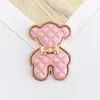 Zhuzi Nuevo Oso Pintado con Spray Creativo Accesorios para Joyería DIY Funda para Teléfono Móvil Material de Belleza Accesorios de Oso de Aleación