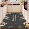 Tapete de Piso para Cocina de Lodo Diatomeas Antideslizante Impermeable Absorbente de Agua Limpiable Sin Lavar Felpudo Resistente a la Suciedad para Entrada Alfombra de Cobertura Total Envío Gratis