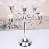 Candelabro de estilo europeo de metal galvanizado, decoración del hogar, candelabro, regalo de boda, club, artesanía, decoración, candelabro de Amazon