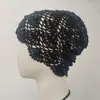 Gorro de Encaje Tejido a Mano Transpirable Estilo Étnico de Moda Estilo Occidental para Viajes Sombrero Frío Sombrero Apilable