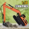 Huina 1:50 Modelos Estáticos de Vehículos de Construcción Excavadora Rodillo Compactador Camión Volquete