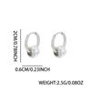Pendientes de circonita de alta gama para hombre, estilo Joker, clásicos, de lujo, con personalidad y temperamento para mujer, joyería al por mayor